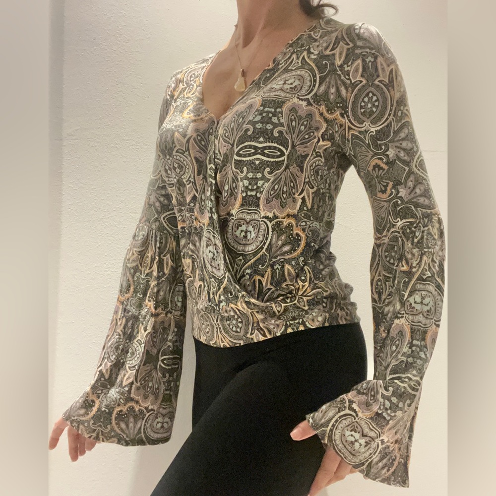 Boho Print Top
